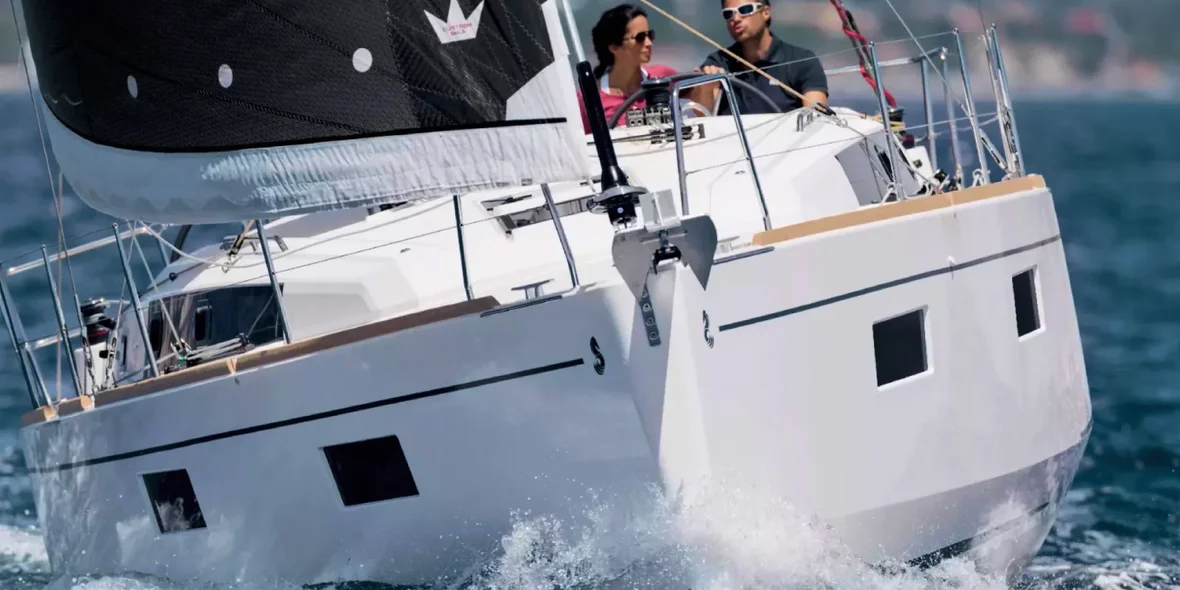 people on a sailing yacht