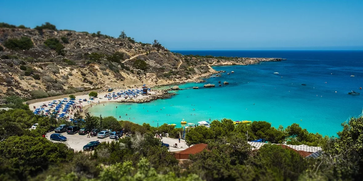 Красивое побережье Кипра