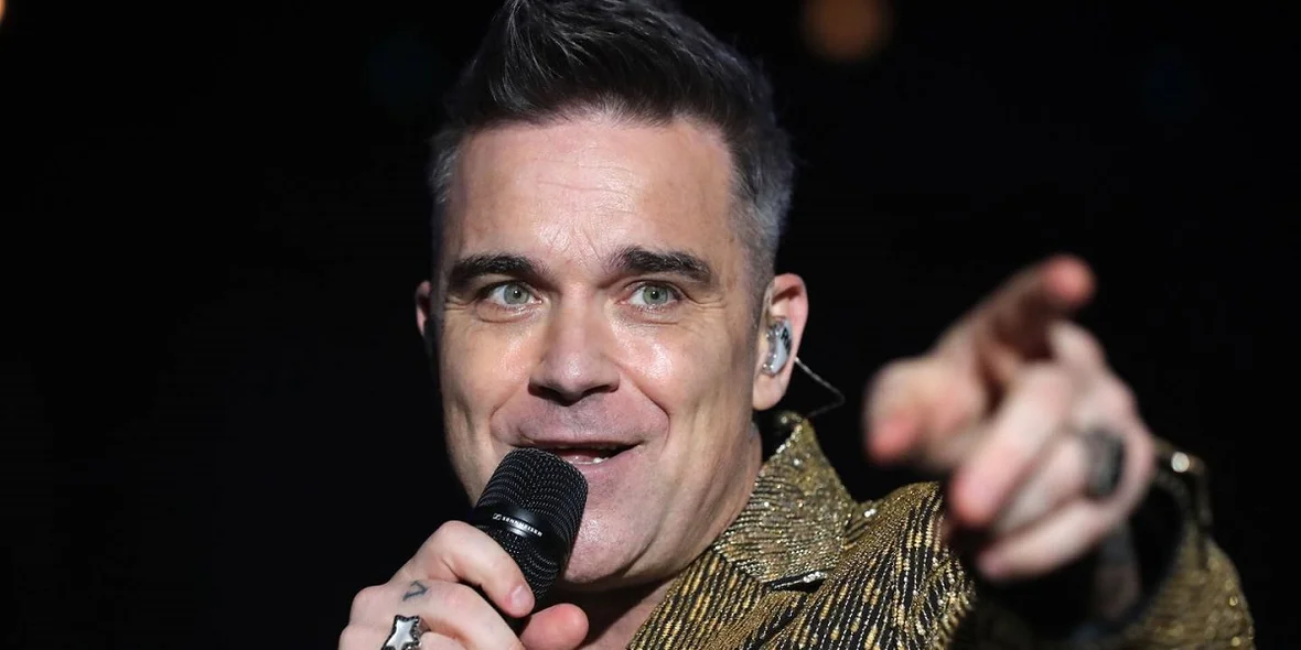 Singer Robbie Williams