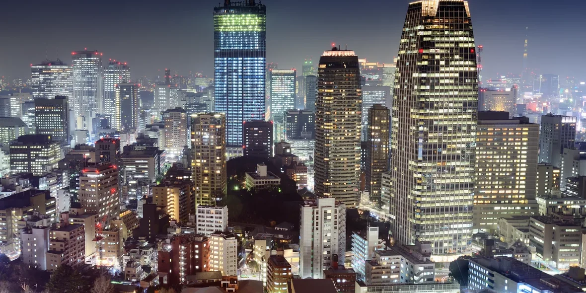 Tokyo at night