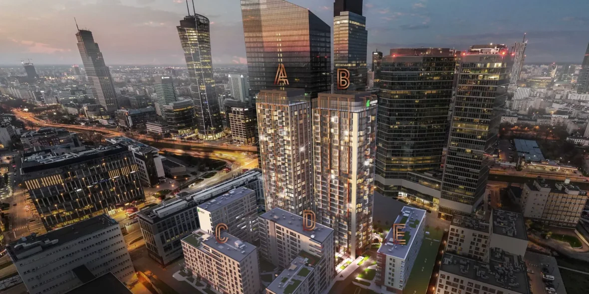 В Варшаве в новом небоскребе продана квартира на самом верхнем этаже за 1,3 млн долларов