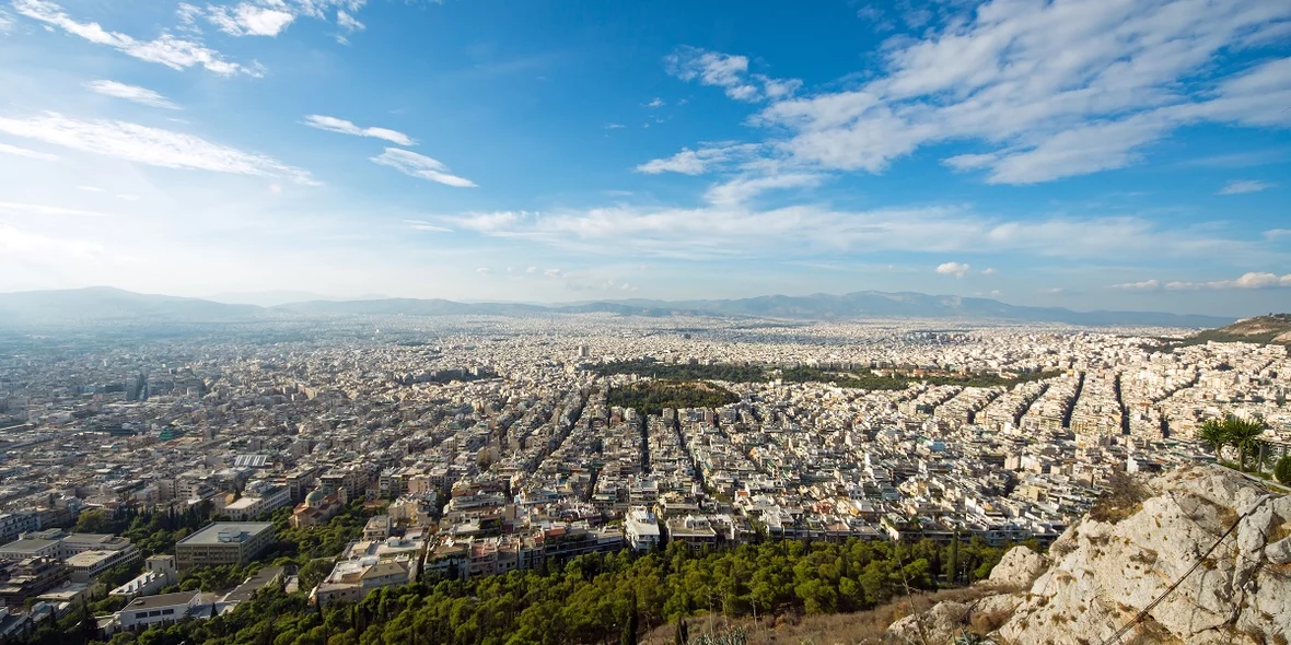 A view of Athens.