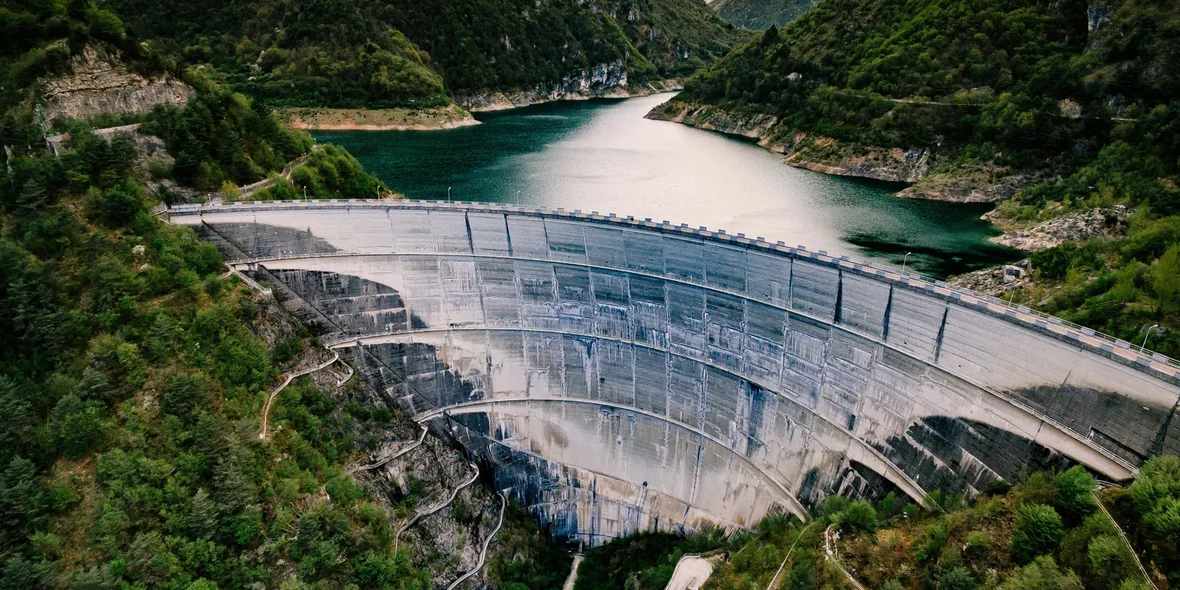 Valvestino Dam in Italy