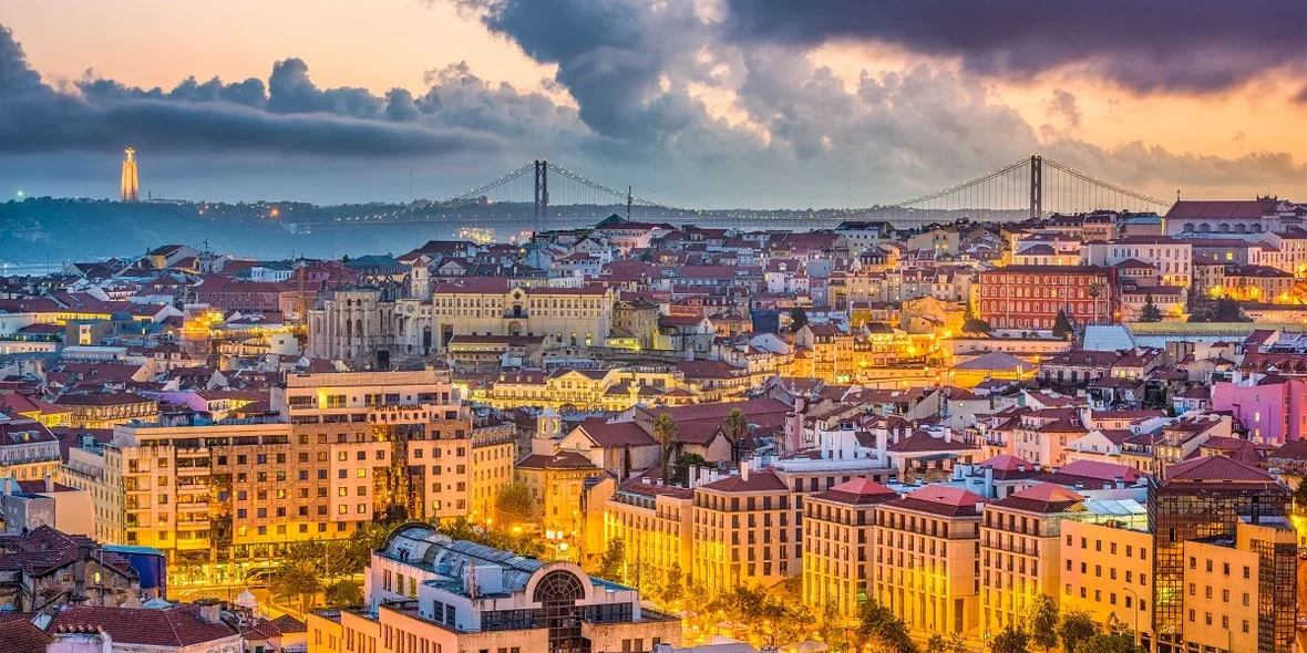 Panorama of Lisbon, Portugal