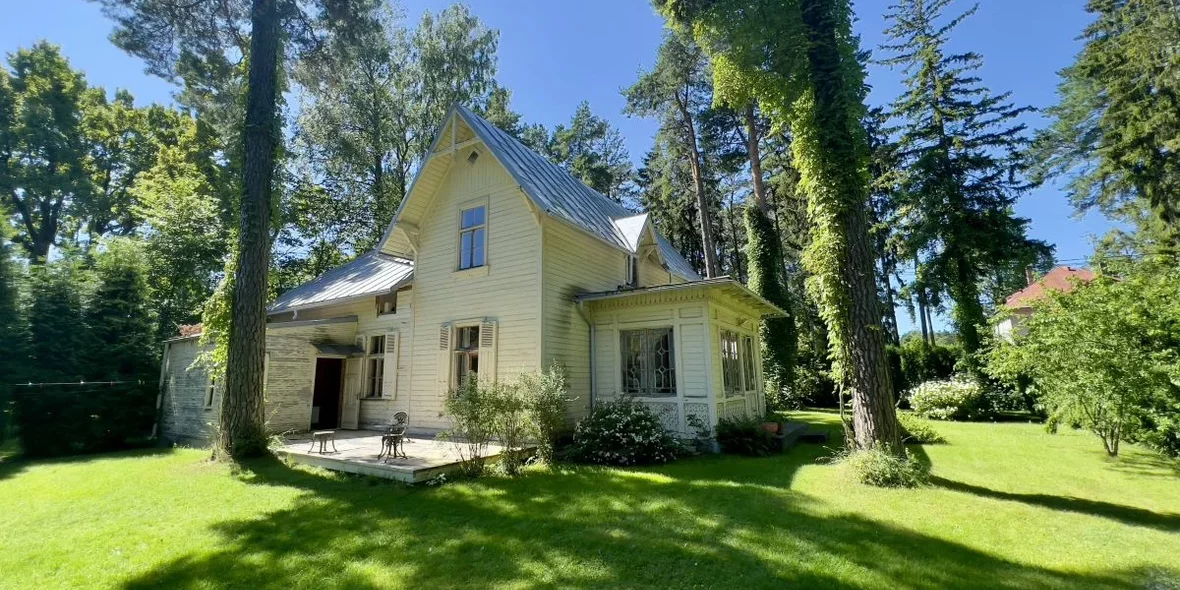 House with a plot in Latvia, near Jurmala.