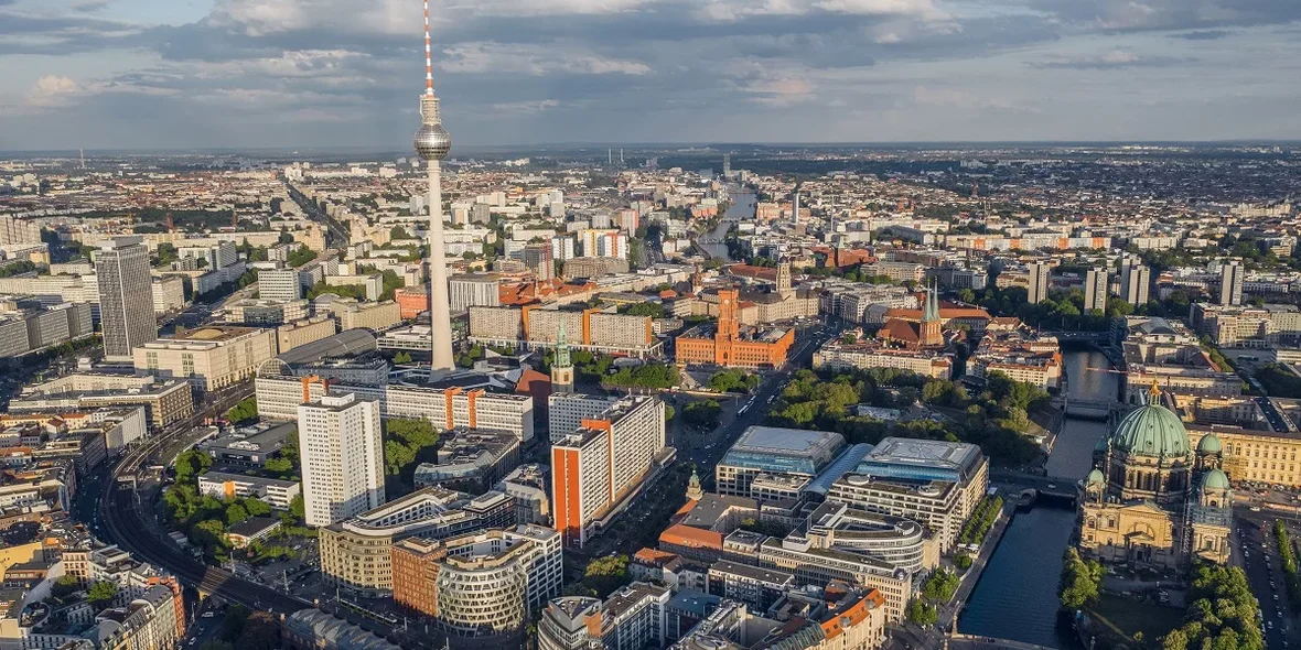 Berlin, a view of the city and its real estate