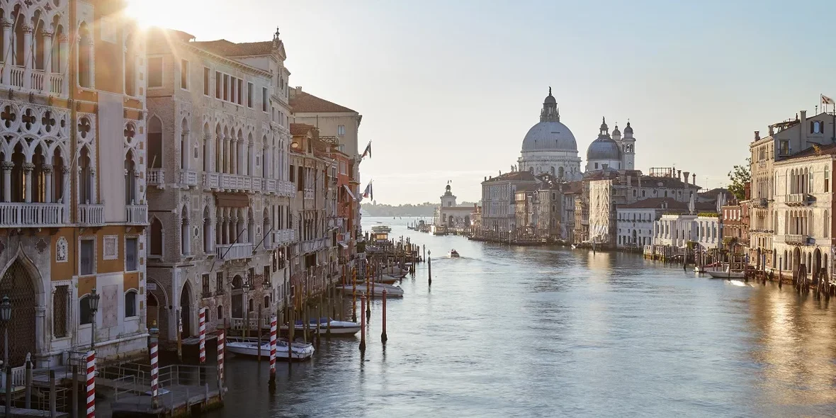 The Grand Canal in Venice