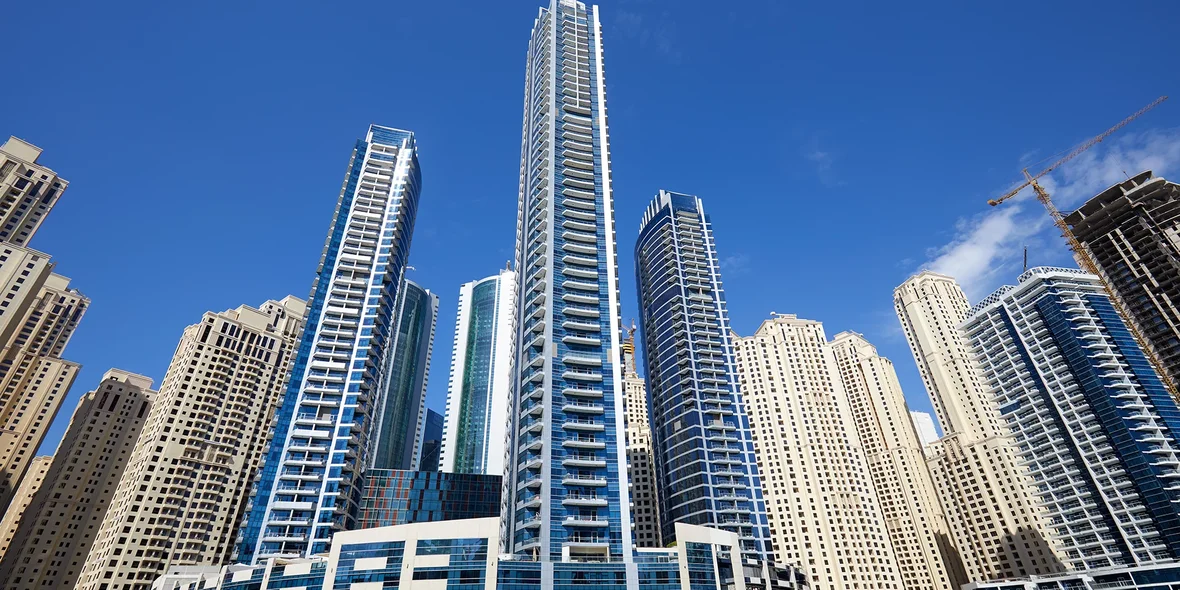 Высотные жилые здания в Дубае