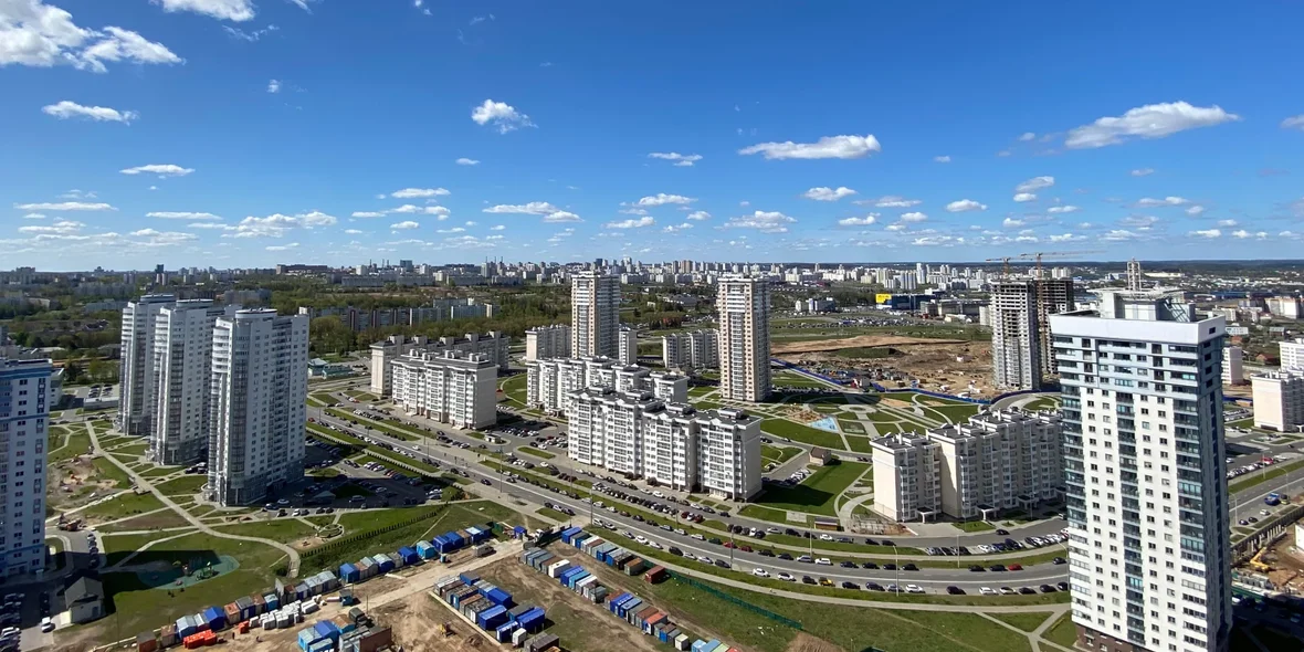 Buildings in Minsk