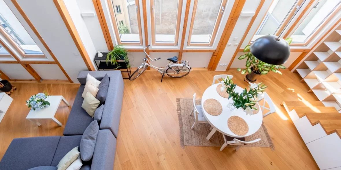 Trzy pokoje na 46 m² — dlaczego nie? Wybór stylowych mieszkań w Warszawie