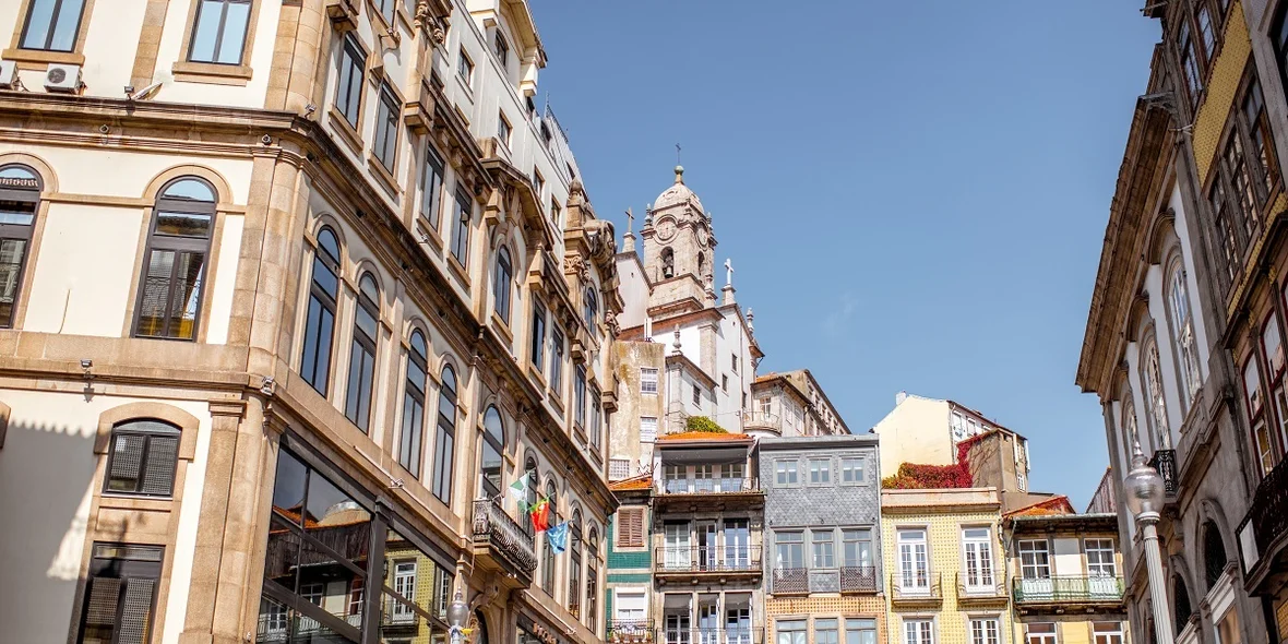 The city of Porto in Portugal