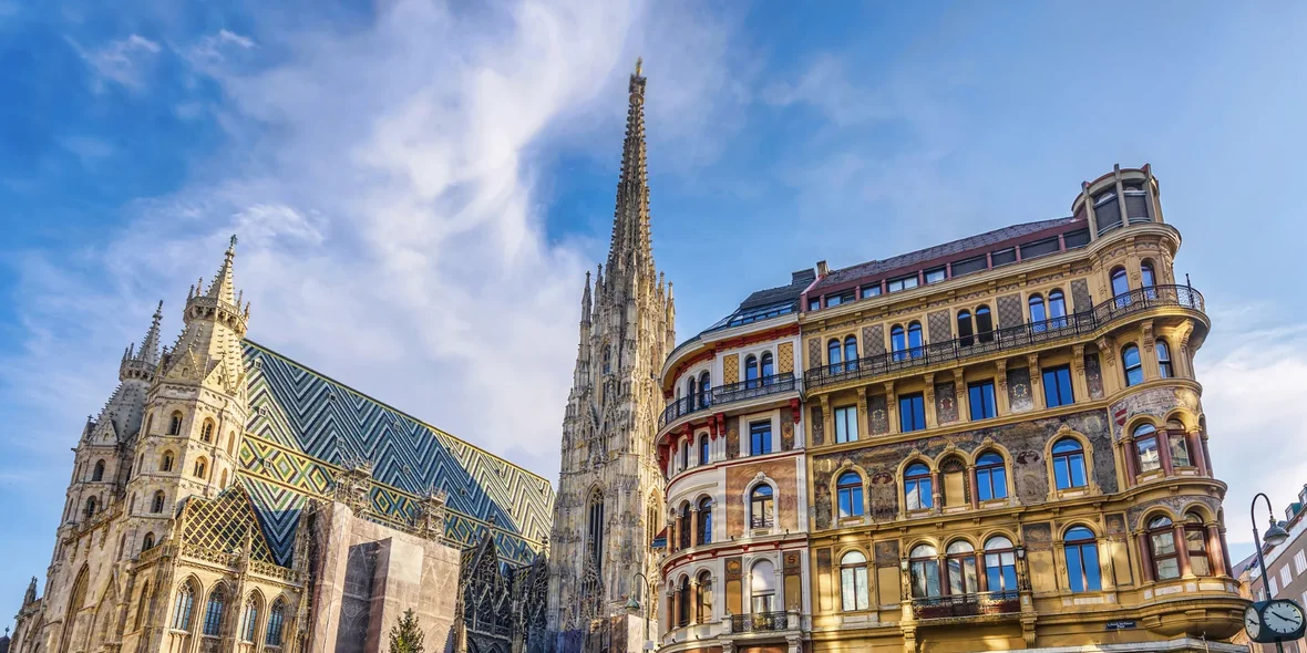 St. Stephen's Cathedral on Stephansplatz in Vienna