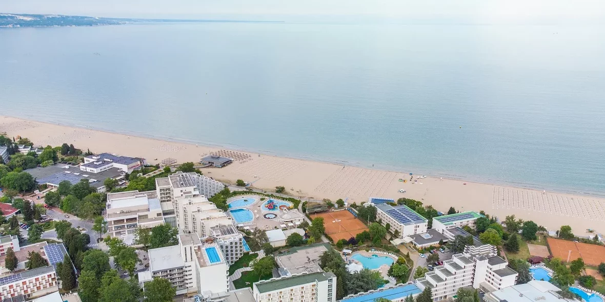Beach and real estate in Bulgaria