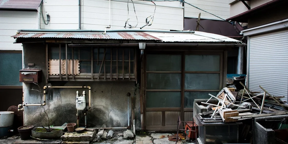 Заброшенный дом в Токио