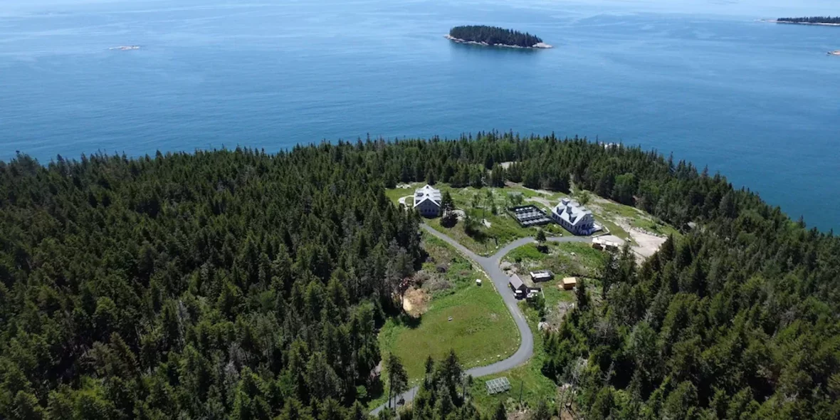 Spruce Island in Maine