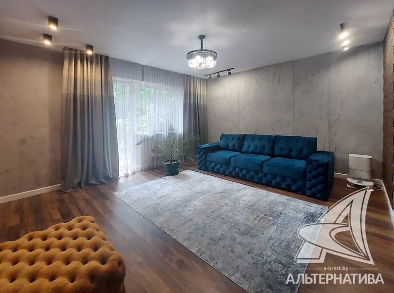 Mieszkanie 2 pokoi 78 m² Brześć, Białoruś