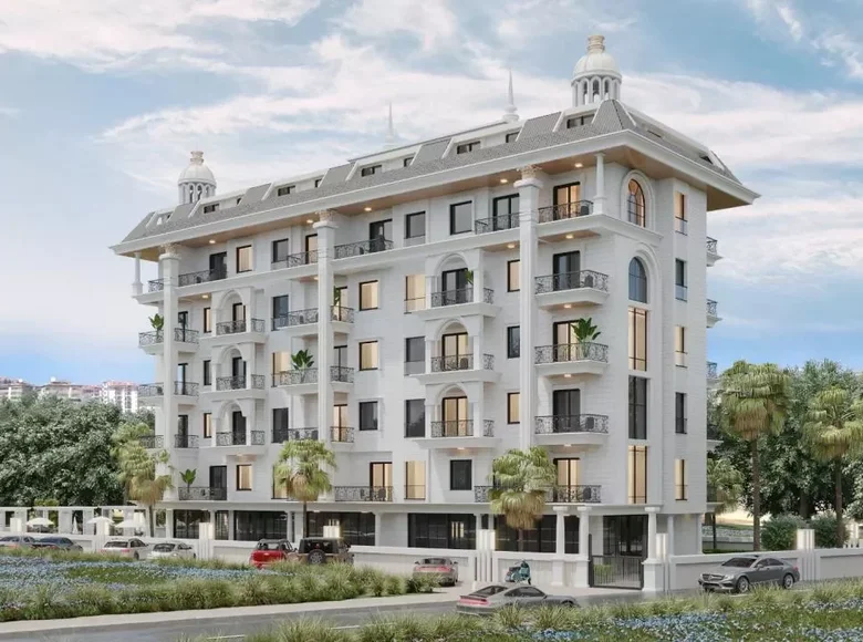 Mieszkanie 2 pokoi 105 m² Alanya, Turcja