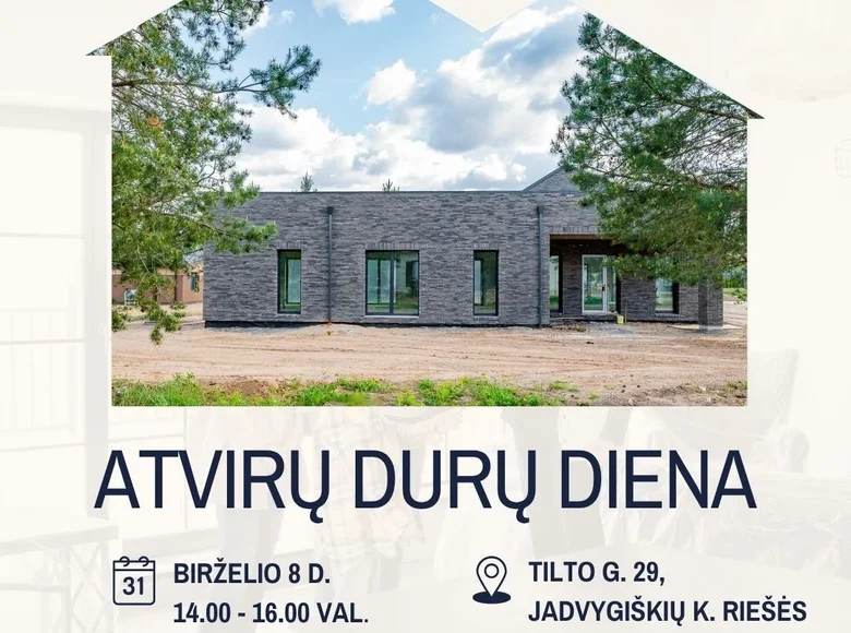 House 147 m² Jadvygiskes, Lithuania