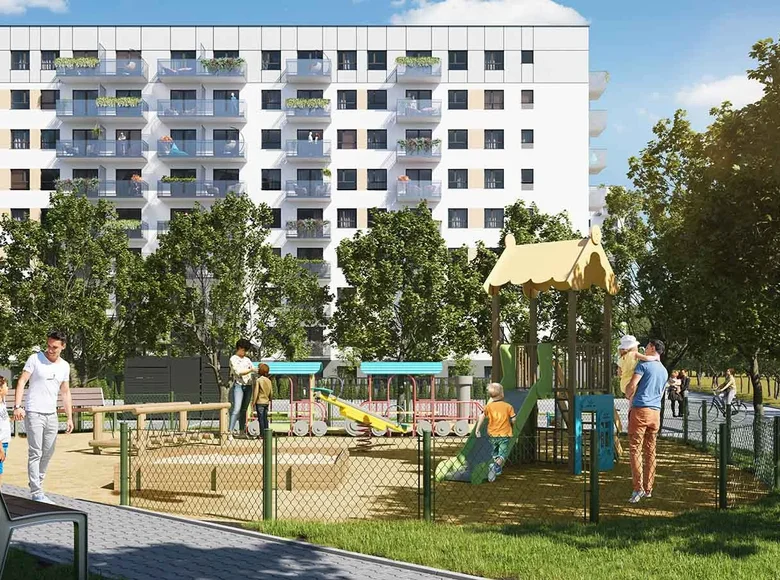 Квартира 2 комнаты 39 м² Познань, Польша