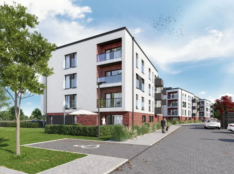 Apartamento 2 habitaciones 37 m² Wagrowiec, Polonia