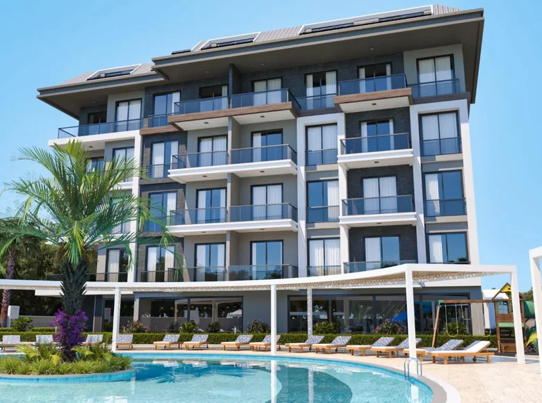 Apartamento 1 habitacion 54 m² Alanya, Turquía