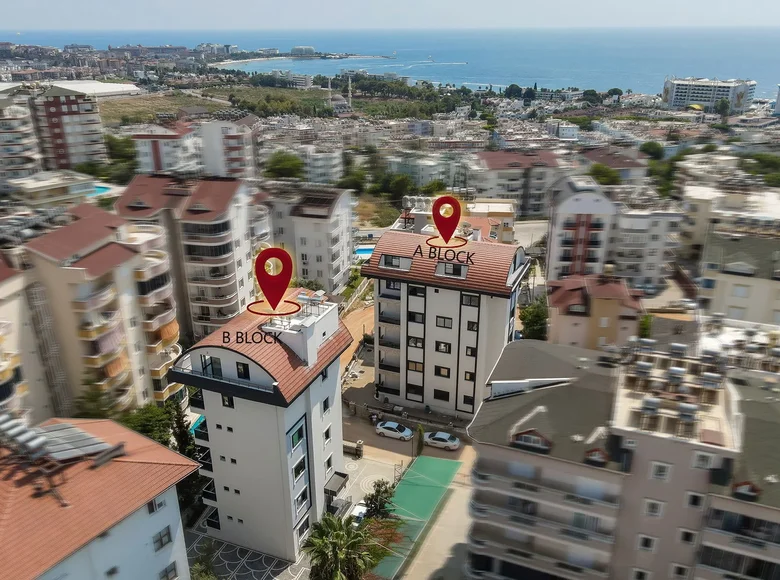 Mieszkanie 3 pokoi  Alanya, Turcja