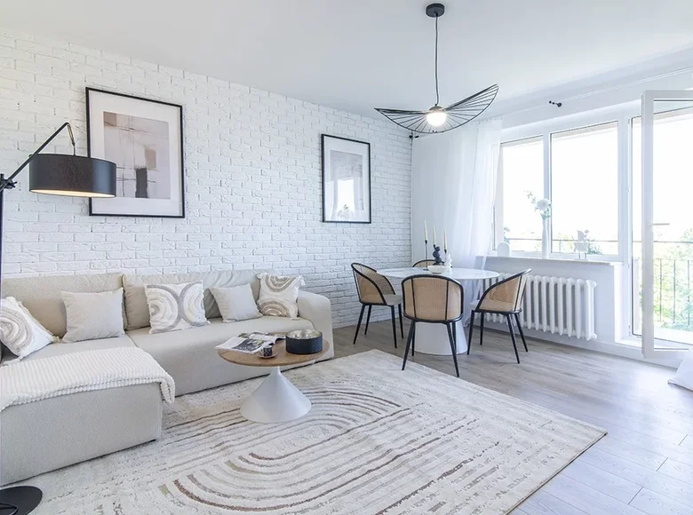 Apartamento 3 habitaciones 63 m² Varsovia, Polonia