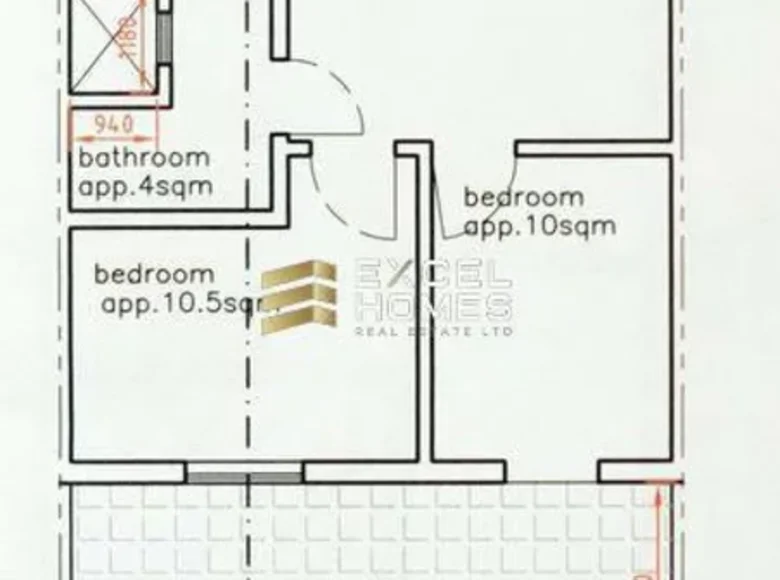 Apartamento 2 habitaciones  Bahía de San Pablo, Malta