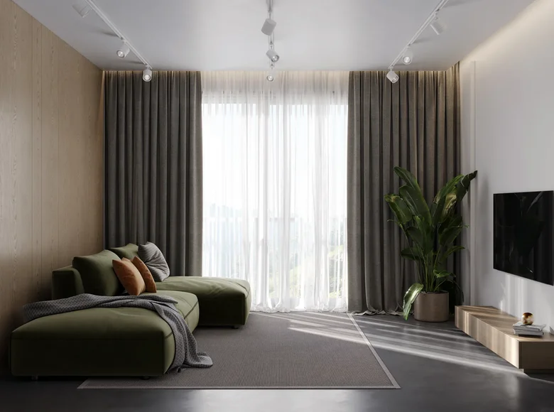 Studio apartment 1 bedroom 42 m² Tibubeneng, Indonesia