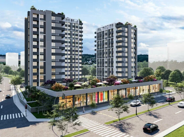 Квартира 2 комнаты 63 м² Мерсин, Турция