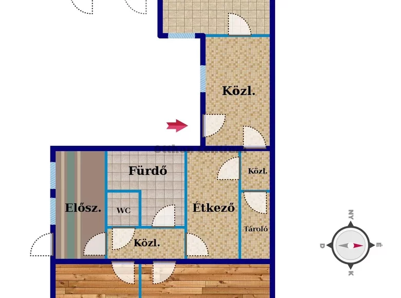 Dom 2 pokoi 95 m² Mor, Węgry