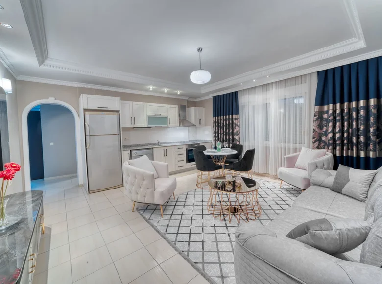 Квартира 3 комнаты  Оба, Турция