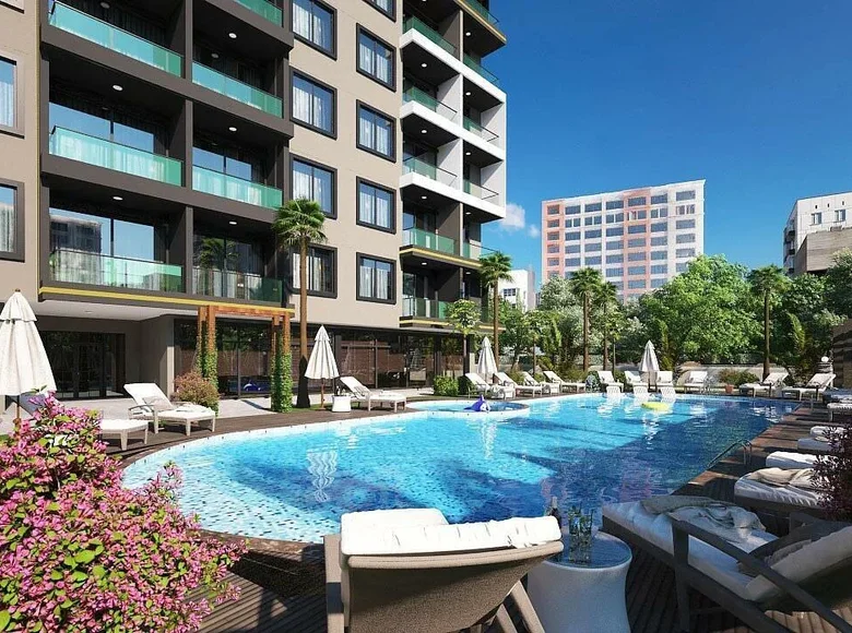 Квартира 2 комнаты 65 м² Аланья, Турция
