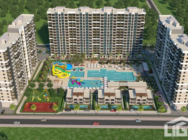 Apartamento 3 habitaciones 60 m² Erdemli, Turquía