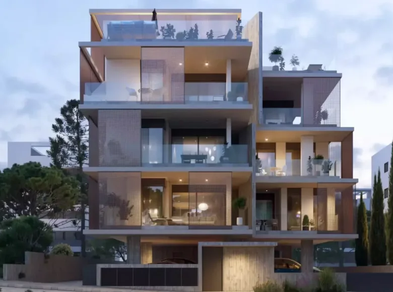 Penthouse 3 pokoi 127 m² Demos Agiou Athanasiou, Cypr