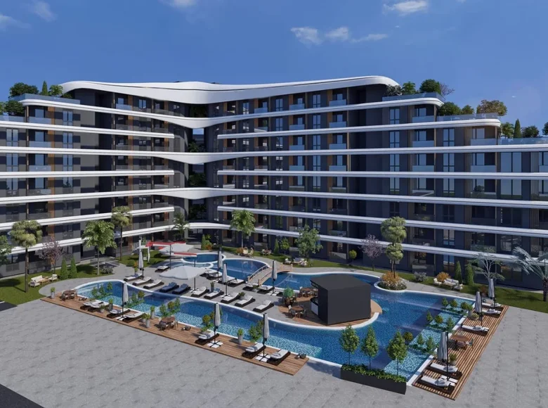 1 bedroom apartment 72 m² Mediterranean Region, Turkey