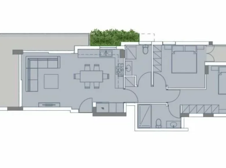 Apartamento 2 habitaciones 120 m² Larnaca, Chipre