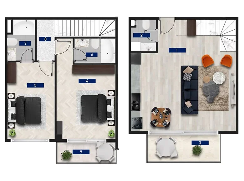 3 room apartment 115 m² Incekum, Turkey