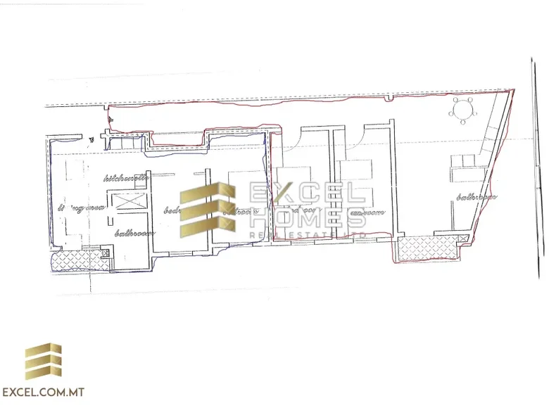 Apartamento 4 habitaciones  Msida, Malta