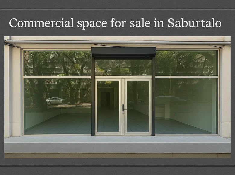 COMMERCIAL SPACE FOR SALE IN SABURTALO – FIRST FLOOR, BEST PRICE