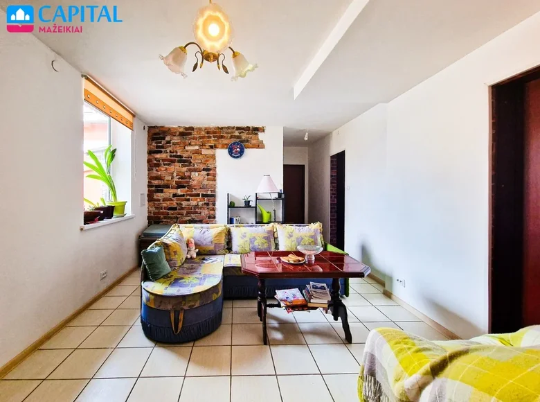 Apartamento 4 habitaciones 87 m² Telsiai, Lituania