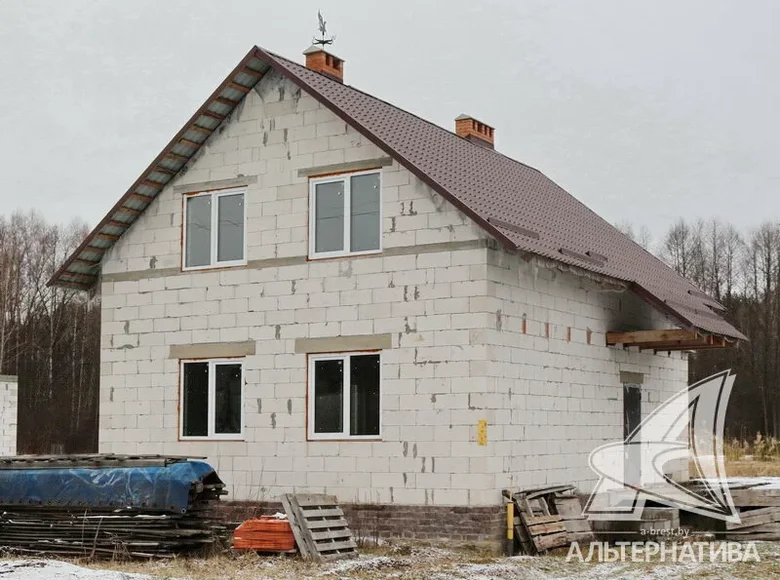 Casa 120 m² Rakitnicki siel ski Saviet, Bielorrusia