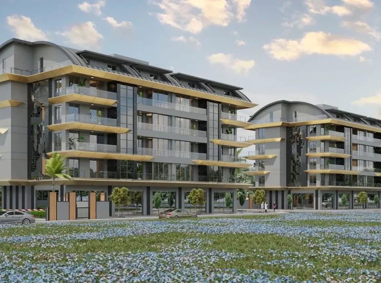 Квартира 1 спальня 66 м² Каргыджак, Турция