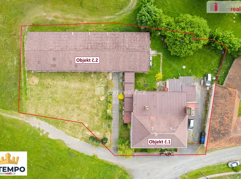 Propriété commerciale 932 m² à Nalzovske Hory, République tchèque