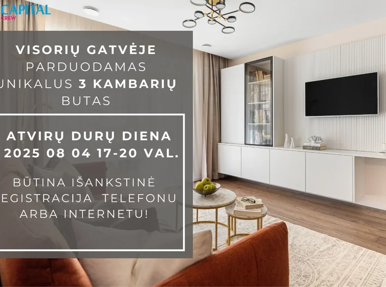 Wohnung 3 zimmer 66 m² Vilnius, Litauen