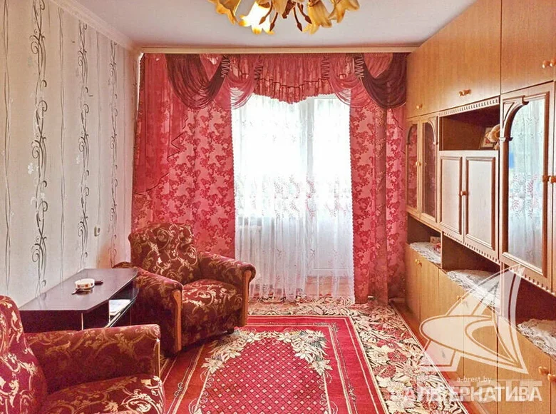 2 room apartment 43 m² Pielisca, Belarus