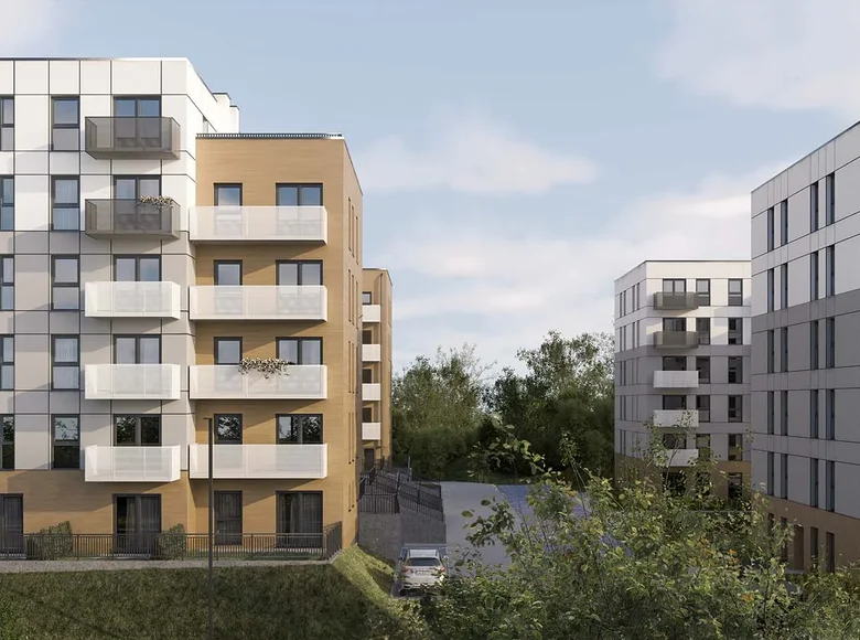 Квартира 2 комнаты 40 м² Сосновец, Польша