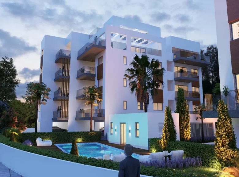 1 bedroom apartment 82 m² Mesa Geitonia, Cyprus