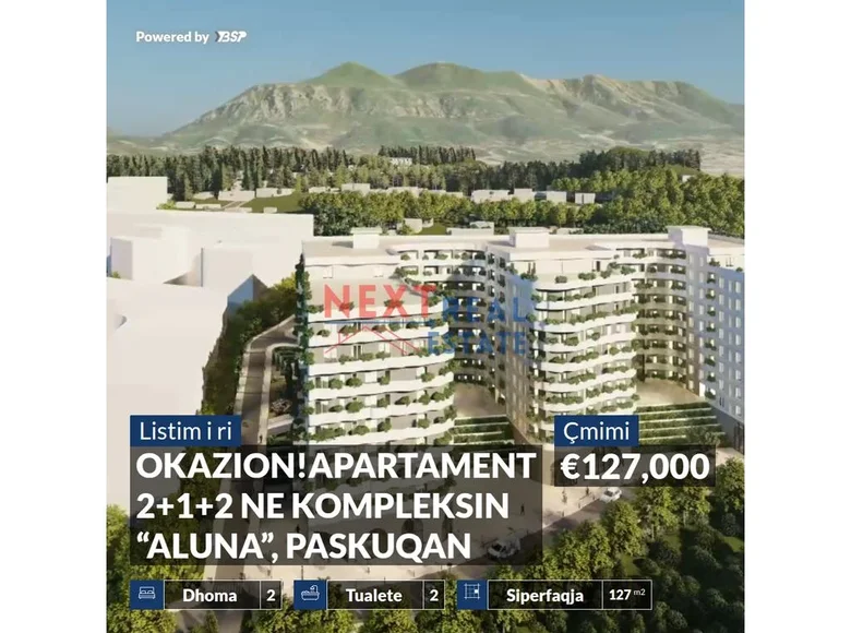 Wohnung 3 zimmer 55 m² Paskuqan, Albanien