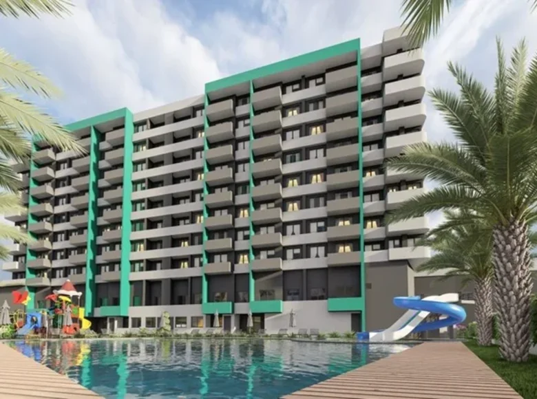 Mieszkanie 2 pokoi 53 m² Erdemli, Turcja